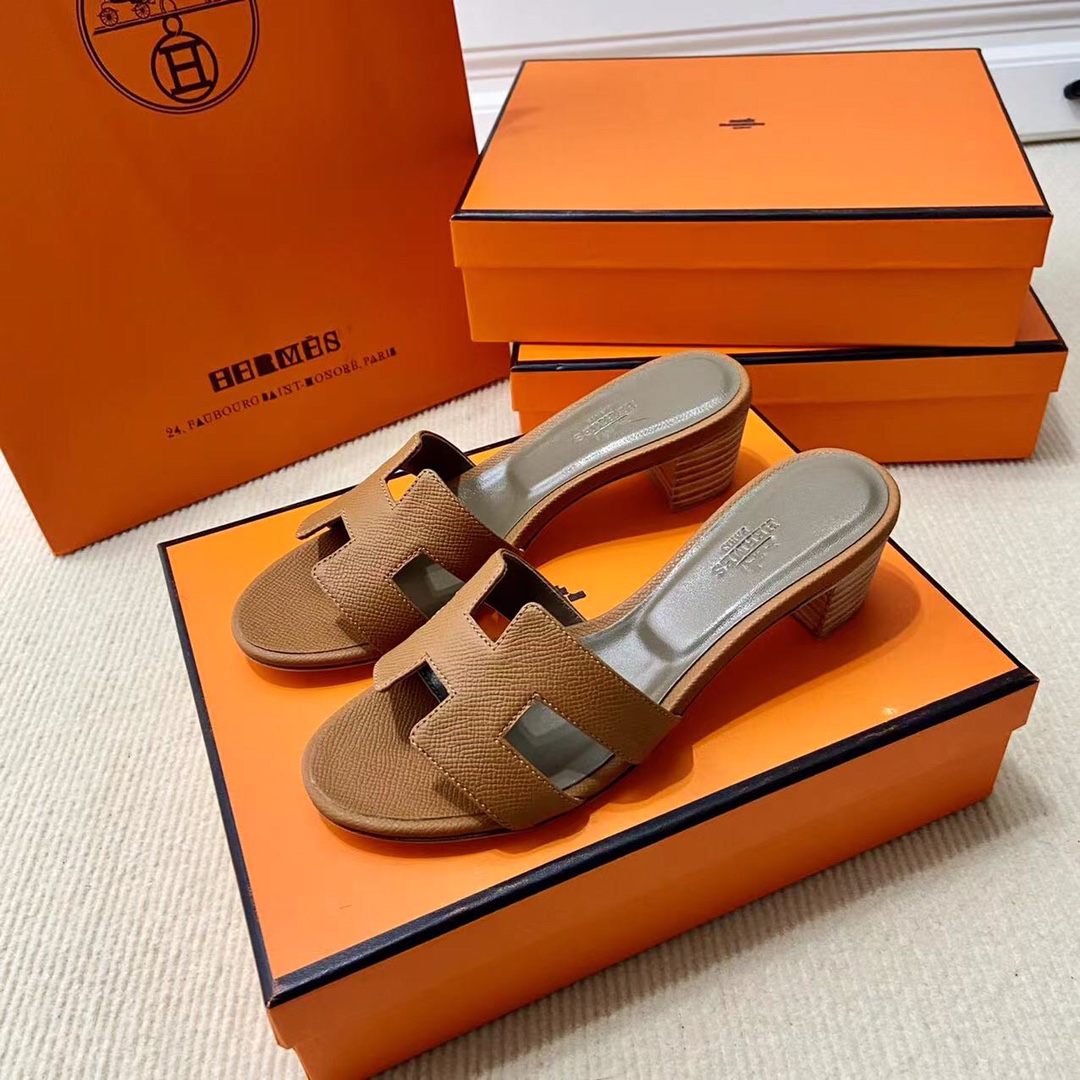 에르메스 올수공 오아시스 슬리퍼 샌들 앱송 15